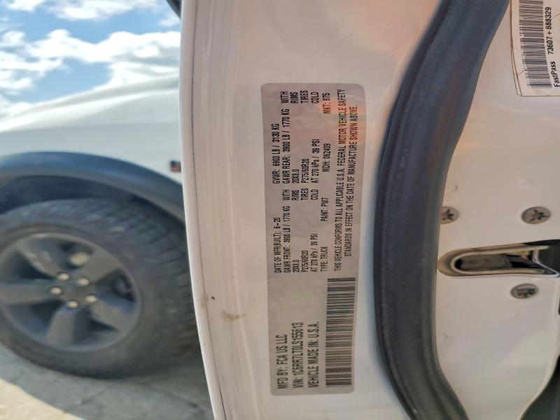 85447265 :رقم المزاد ، 1C6RR7LT0LS155613 vin ، 2020 Ram 1500 Classic مزاد بيع
