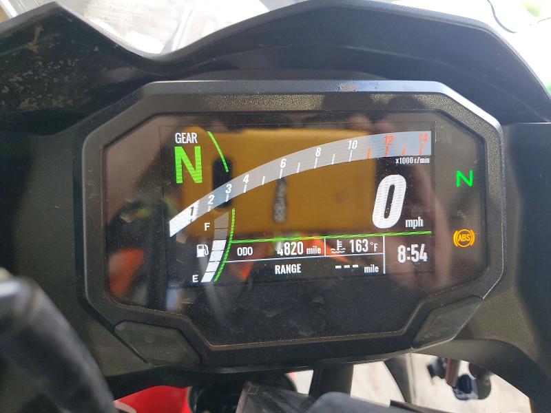 60054206 :رقم المزاد ، ML5EXGJ1XSDA62807 vin ، 2025 Kawasaki Ex500 مزاد بيع