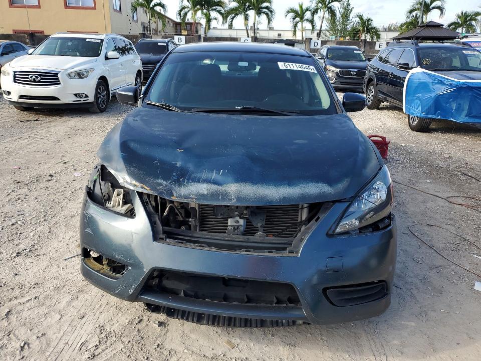 2015 Nissan Sentra მანქანა იყიდება აუქციონზე, vin: 3N1AB7AP5FL674436, აუქციონის ნომერი: 61114646