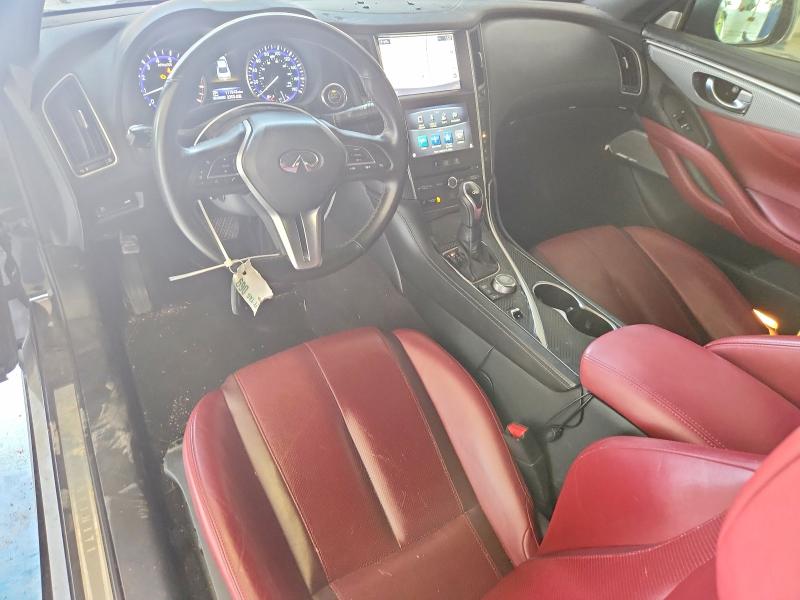 60706366 :رقم المزاد ، JN1EV7EK1JM340099 vin ، 2018 Infiniti Q60 مزاد بيع