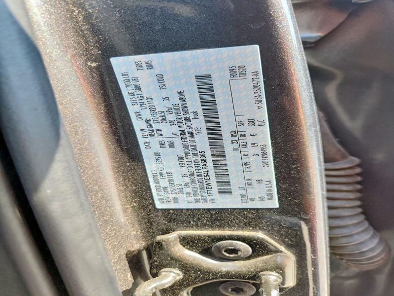 Продаж на аукціоні авто 2020 Ford F150, vin: 1FTEW1E54LFA68365, номер лоту: 60260886