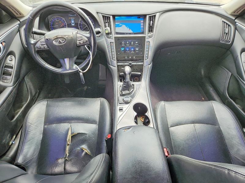 2015 Infiniti Q50 მანქანა იყიდება აუქციონზე, vin: JN1BV7AP4FM355210, აუქციონის ნომერი: 61034716