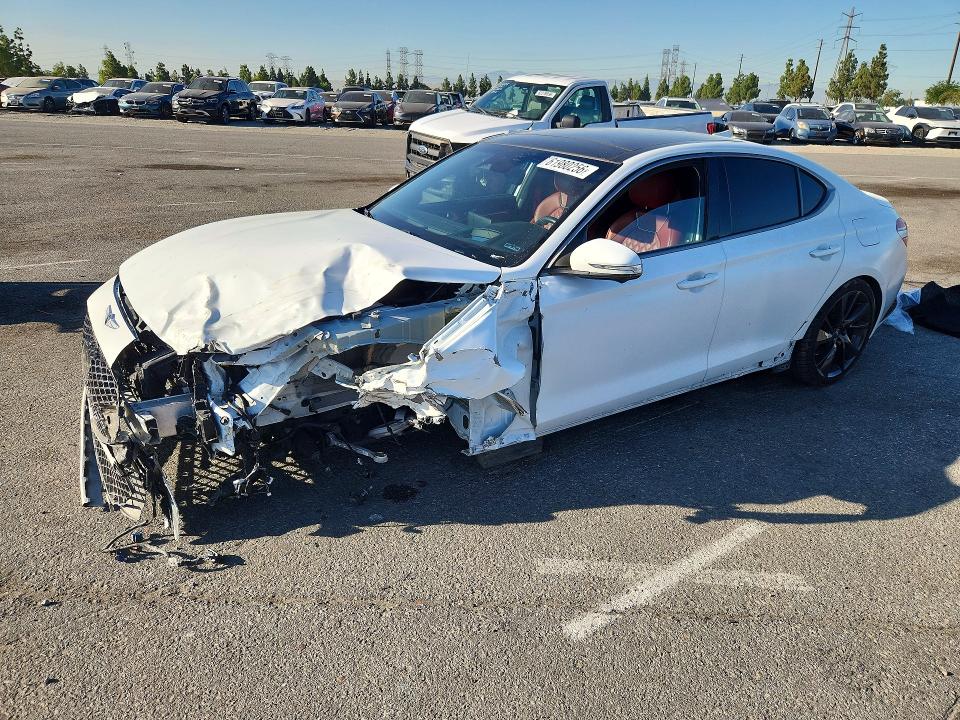 61980256 :رقم المزاد ، KMTG54TE6PU123885 vin ، 2023 Genesis G70 مزاد بيع