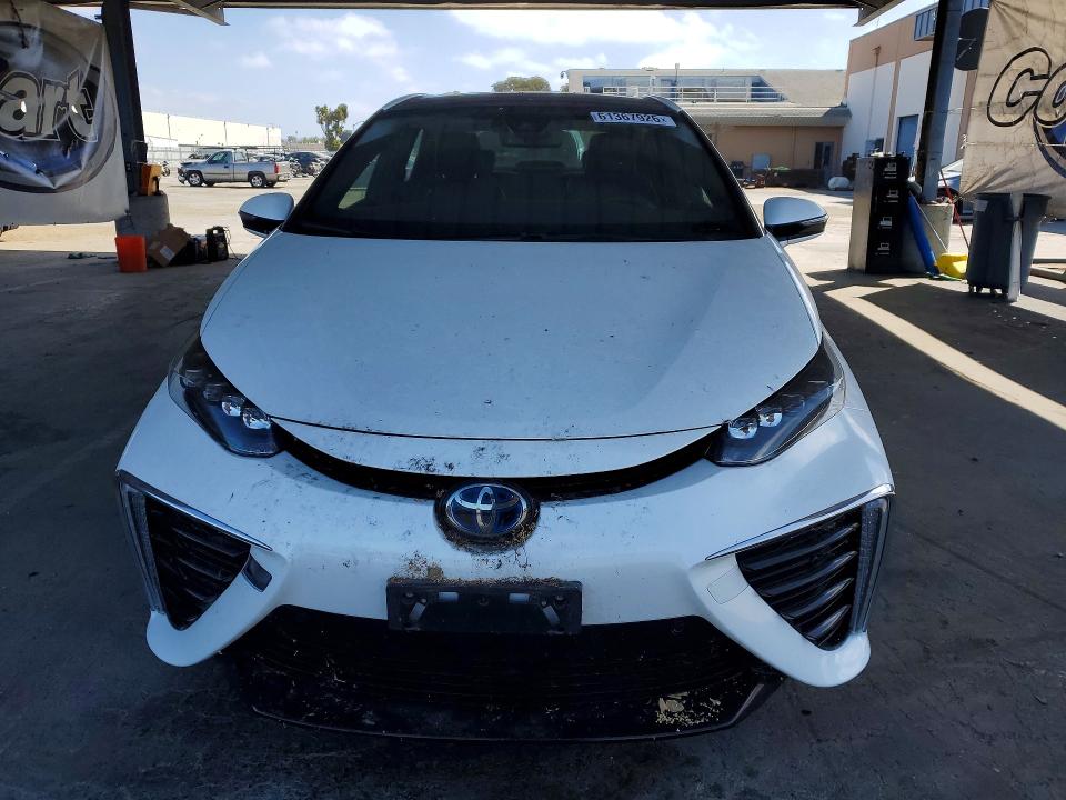 2019 Toyota Mirai მანქანა იყიდება აუქციონზე, vin: JTDBVRBD1KA005624, აუქციონის ნომერი: 61367926