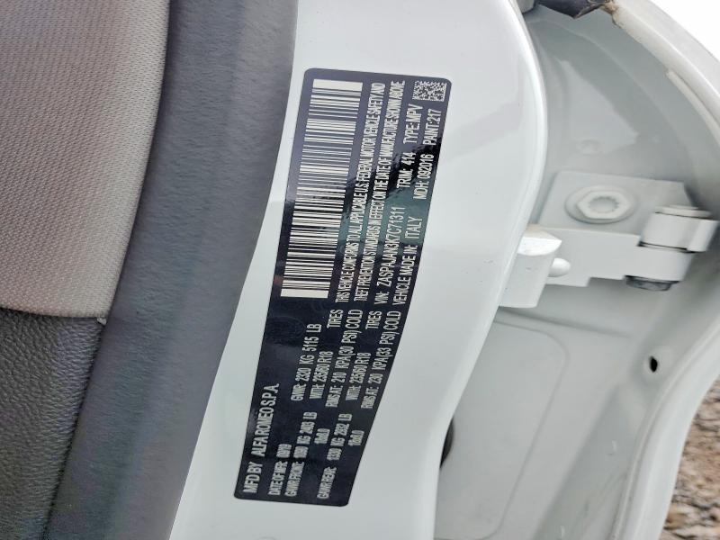 Aukcja sprzedaży 2019 Alfa Romeo Stelvio, vin: ZASPAJAN3K7C71311, numer aukcji: 62054506