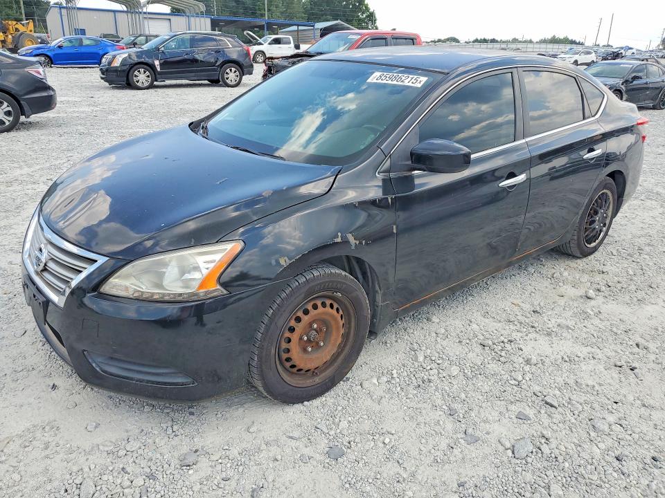 2013 Nissan Sentra მანქანა იყიდება აუქციონზე, vin: 3N1AB7AP8DL691499, აუქციონის ნომერი: 85986215
