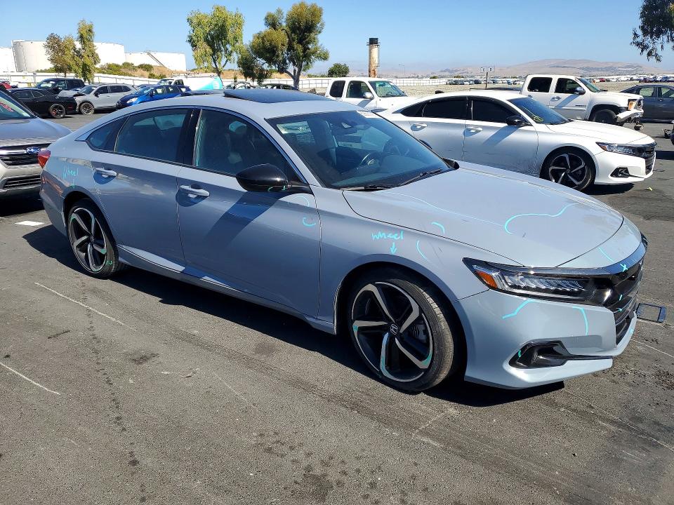 Aukcja sprzedaży 2022 Honda Accord, vin: 1HGCV2F30NA020568, numer aukcji: 60600926