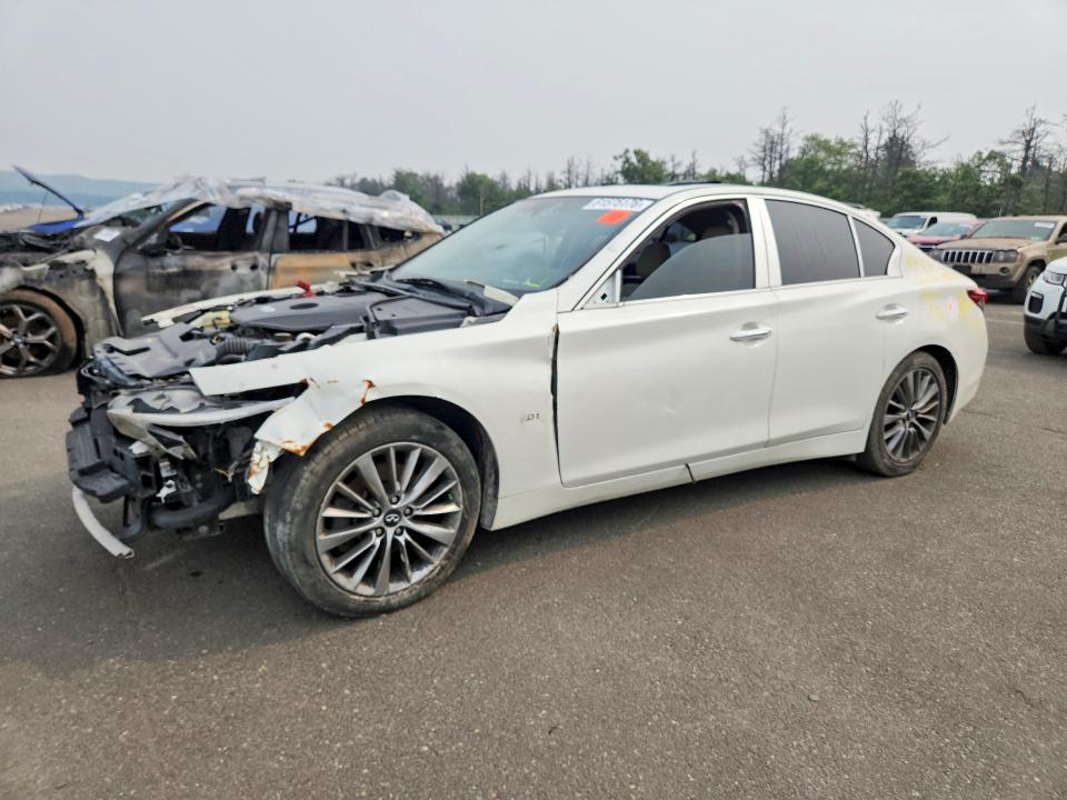 Продаж на аукціоні авто 2018 Infiniti Q50, vin: JN1CV7AR7JM280520, номер лоту: 61575176