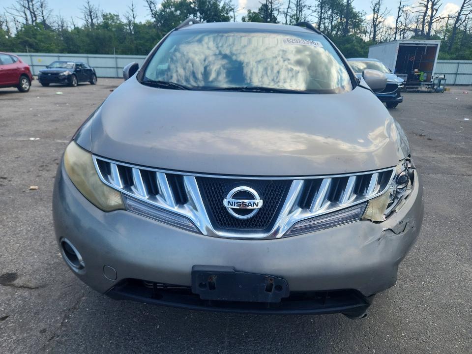 Продажа на аукционе авто 2009 Nissan Murano, vin: JN8AZ18U99W004389, номер лота: 62923396