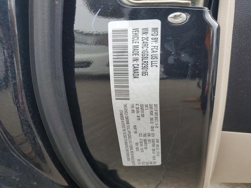 60134156 :رقم المزاد ، 2C4RC1GG8LR290165 vin ، 2020 Chrysler Pacifica مزاد بيع