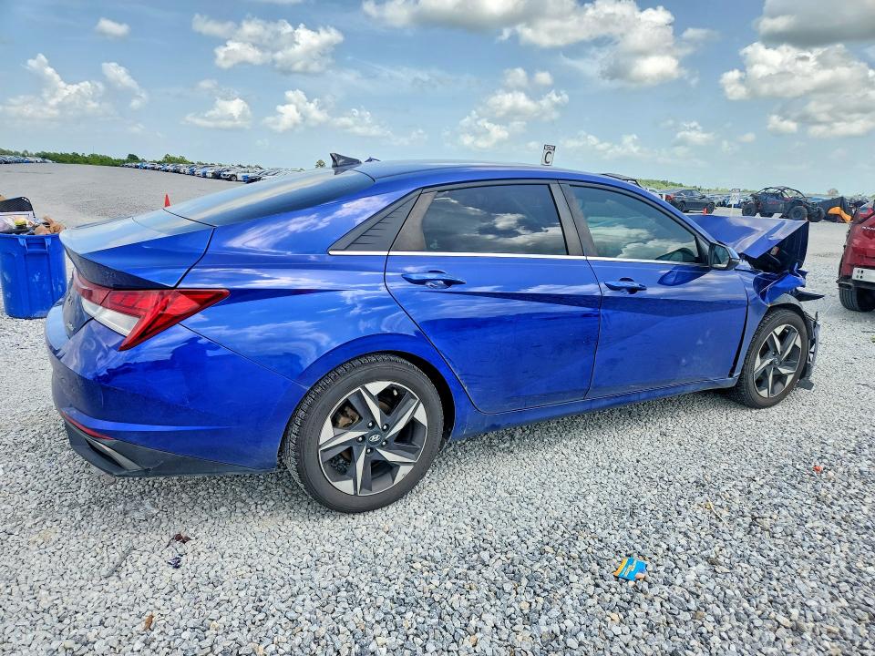 Продажа на аукционе авто 2021 Hyundai Elantra, vin: 5NPLP4AG6MH027143, номер лота: 61169346