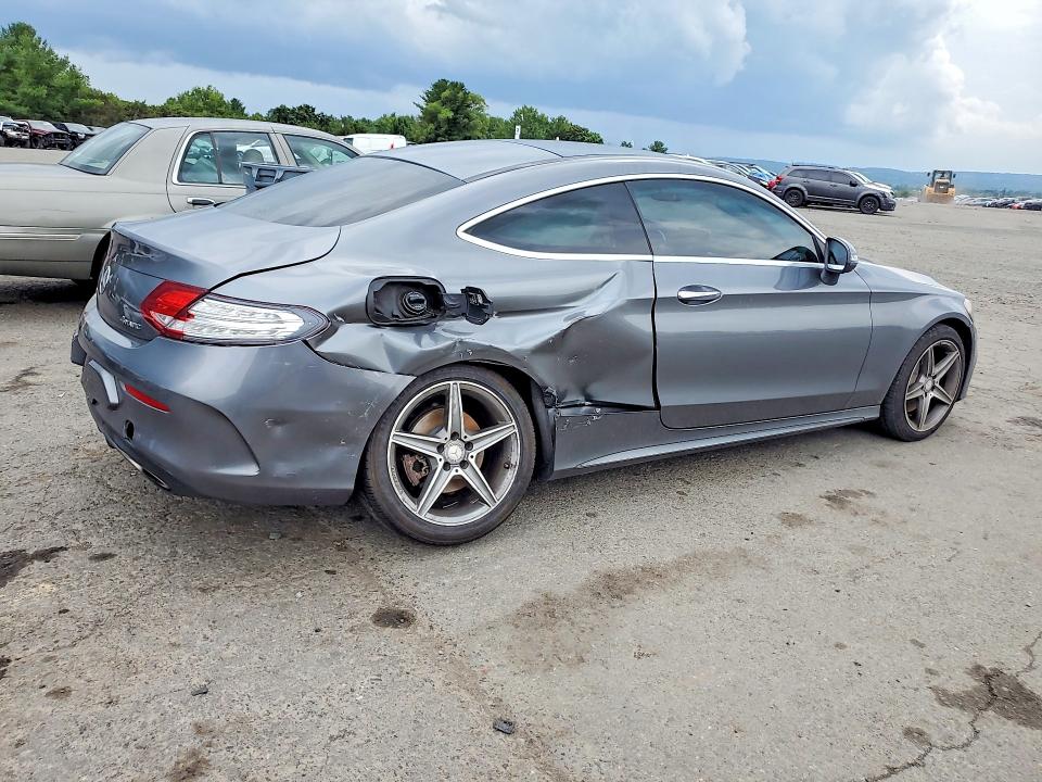 2017 Mercedes-benz C მანქანა იყიდება აუქციონზე, vin: WDDWJ4KB6HF407395, აუქციონის ნომერი: 60784446