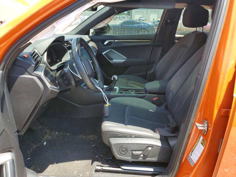 2022 Audi Q3 მანქანა იყიდება აუქციონზე, vin: WA1AUCF39N1041279, აუქციონის ნომერი: 59358126