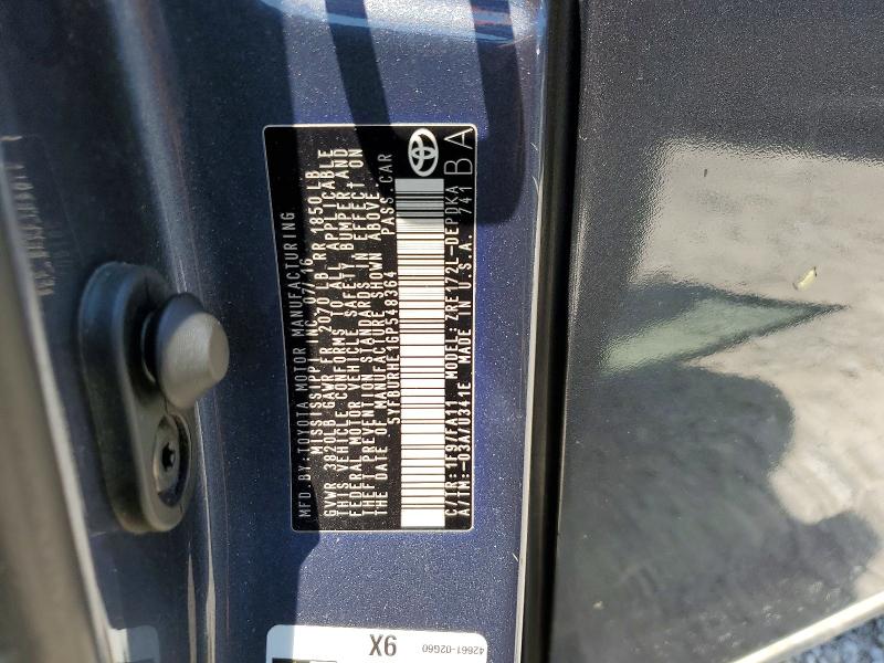 Продаж на аукціоні авто 2016 Toyota Corolla, vin: 5YFBURHE1GP548364, номер лоту: 62348766
