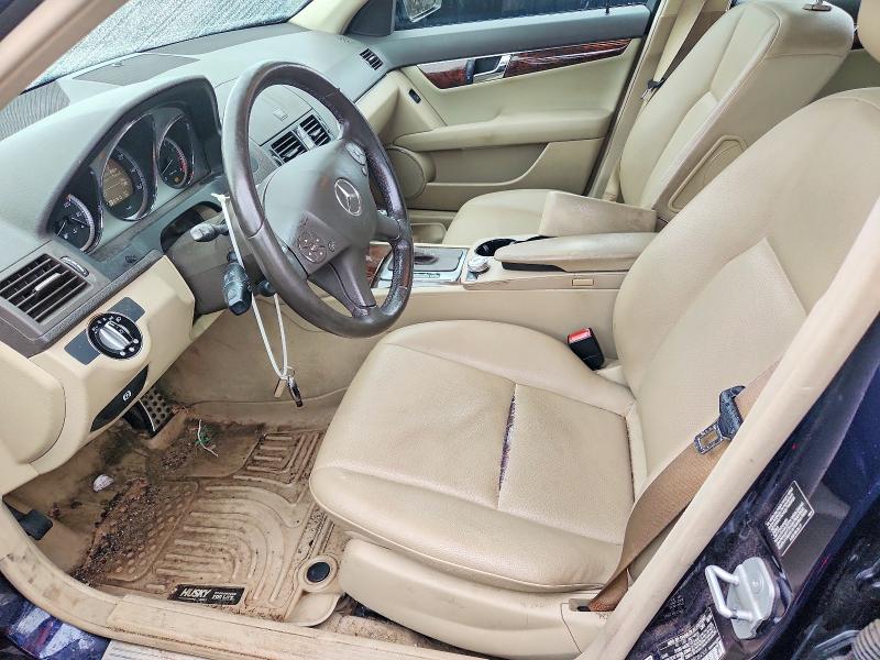 59781846 :رقم المزاد ، WDDGF81X29R084506 vin ، 2009 Mercedes-benz C مزاد بيع