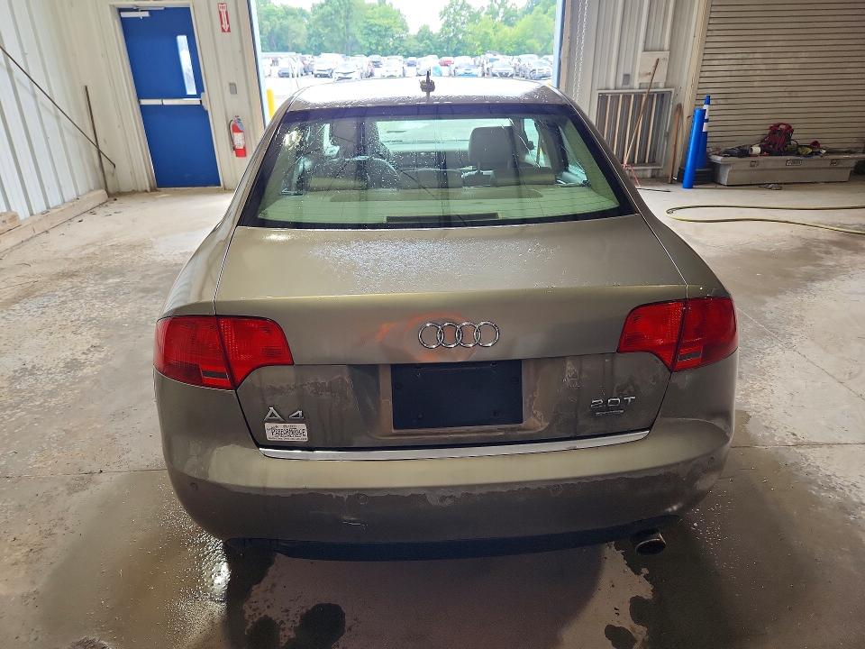 Продажа на аукционе авто 2006 Audi A4, vin: WAUDF78E36A098336, номер лота: 59967816