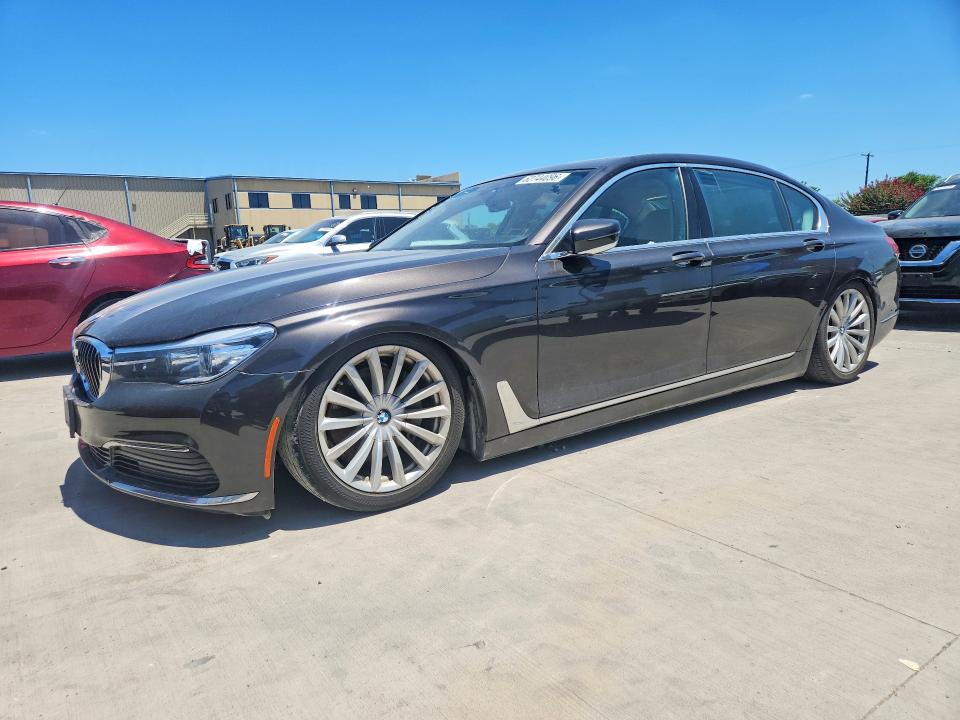 2019 Bmw 740 მანქანა იყიდება აუქციონზე, vin: WBA7E2C58KB454438, აუქციონის ნომერი: 62744096