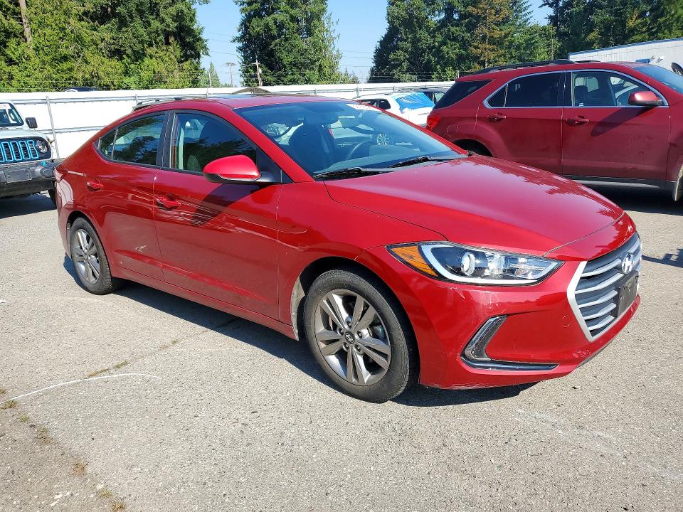 2017 Hyundai Elantra მანქანა იყიდება აუქციონზე, vin: KMHD84LF5HU244762, აუქციონის ნომერი: 62118026