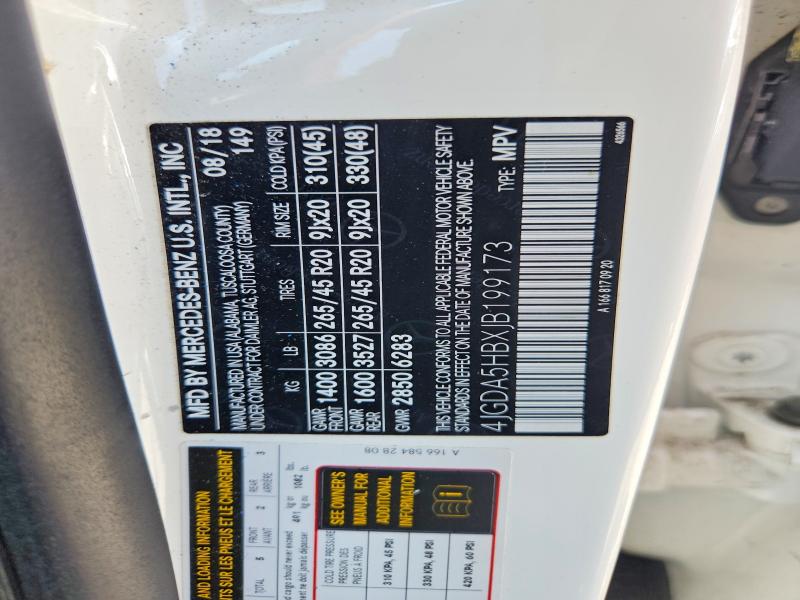 Продажа на аукционе авто 2018 Mercedes-benz Gle, vin: 4JGDA5HBXJB199173, номер лота: 61570546