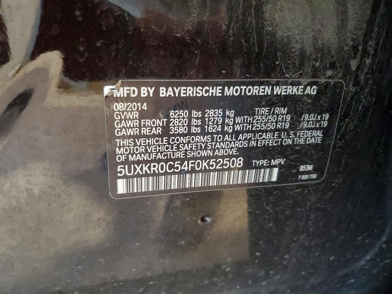Aukcja sprzedaży 2015 Bmw X5, vin: 5UXKR0C54F0K52508, numer aukcji: 60327446