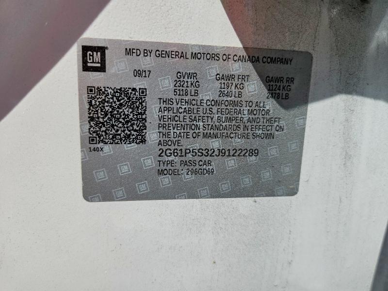 Продаж на аукціоні авто 2018 Cadillac Xts, vin: 2G61P5S32J9122289, номер лоту: 62610716