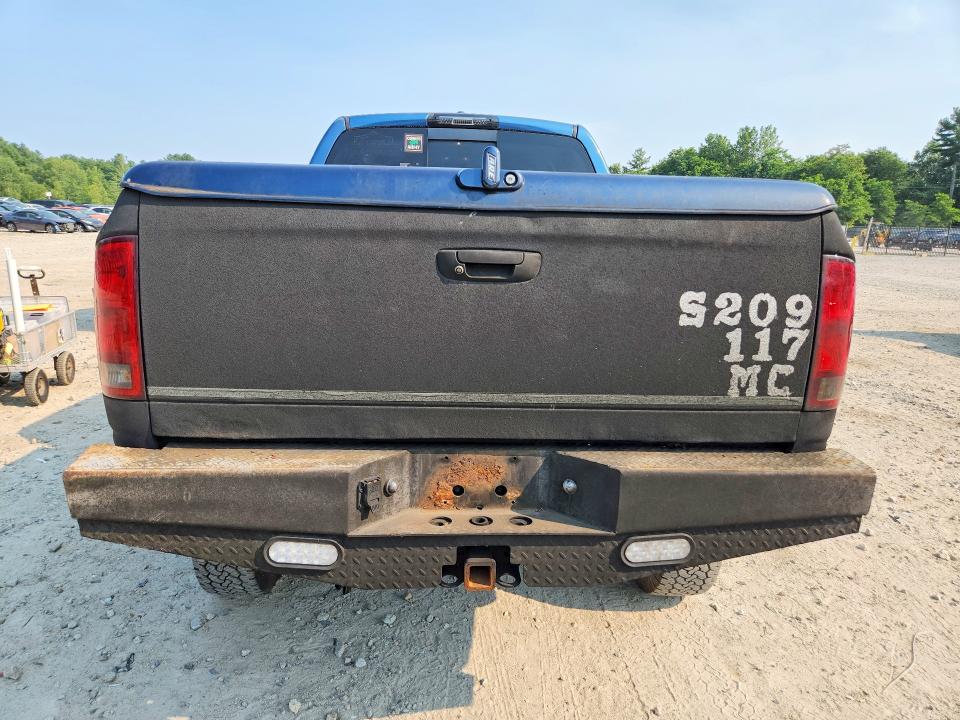 2006 Dodge Ram 2500 მანქანა იყიდება აუქციონზე, vin: 3D7KS28C26G103105, აუქციონის ნომერი: 60660456