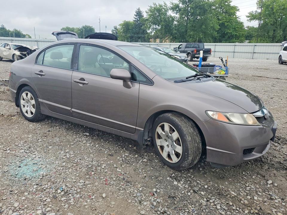 62925016 :رقم المزاد ، 19XFA16529E011103 vin ، 2009 Honda Civic مزاد بيع