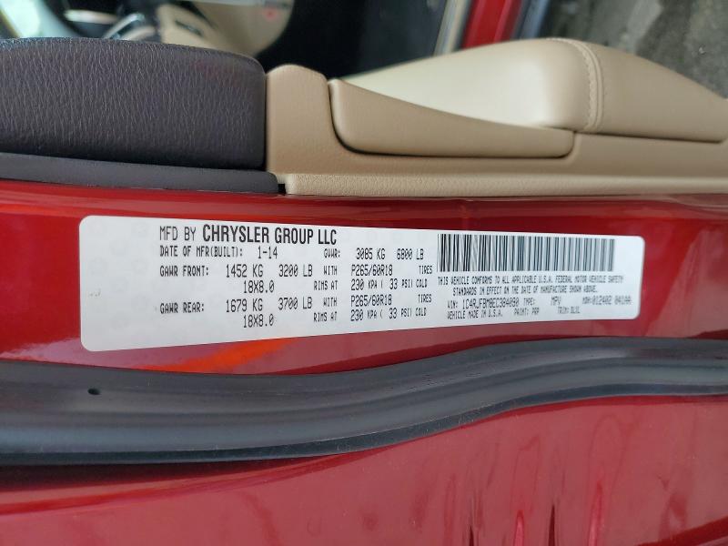 61866976 :رقم المزاد ، 1C4RJFBM8EC384090 vin ، 2014 Jeep Grand Cherokee مزاد بيع