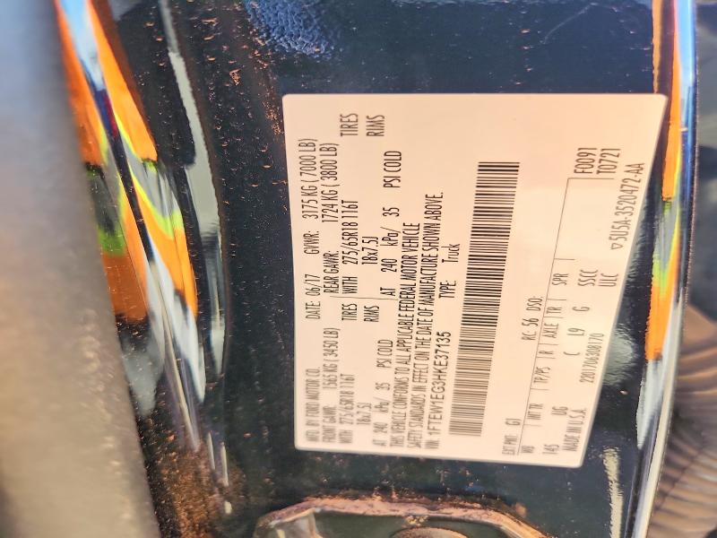 Aukcja sprzedaży 2017 Ford F150, vin: 1FTEW1EG3HKE37135, numer aukcji: 61934706