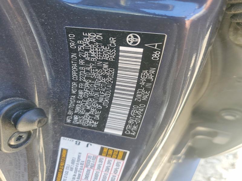 Продаж на аукціоні авто 2010 Toyota Prius, vin: JTDKN3DU1A1290320, номер лоту: 58750726