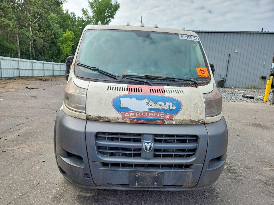 61190876 :رقم المزاد ، 3C6TRVAG7GE100147 vin ، 2016 Ram Promaster 1500 مزاد بيع