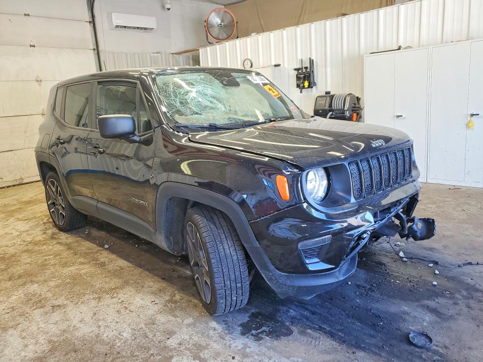 2021 Jeep Renegade მანქანა იყიდება აუქციონზე, vin: ZACNJDAB6MPM39470, აუქციონის ნომერი: 60755586