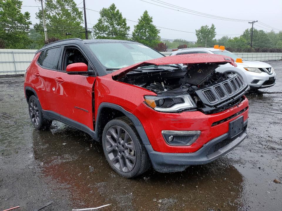 62708156 :رقم المزاد ، 3C4NJDCB1LT147152 vin ، 2020 Jeep Compass مزاد بيع