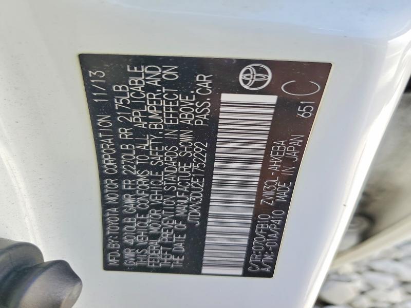 Продажа на аукционе авто 2014 Toyota Prius, vin: JTDKN3DU2E1752292, номер лота: 61617696