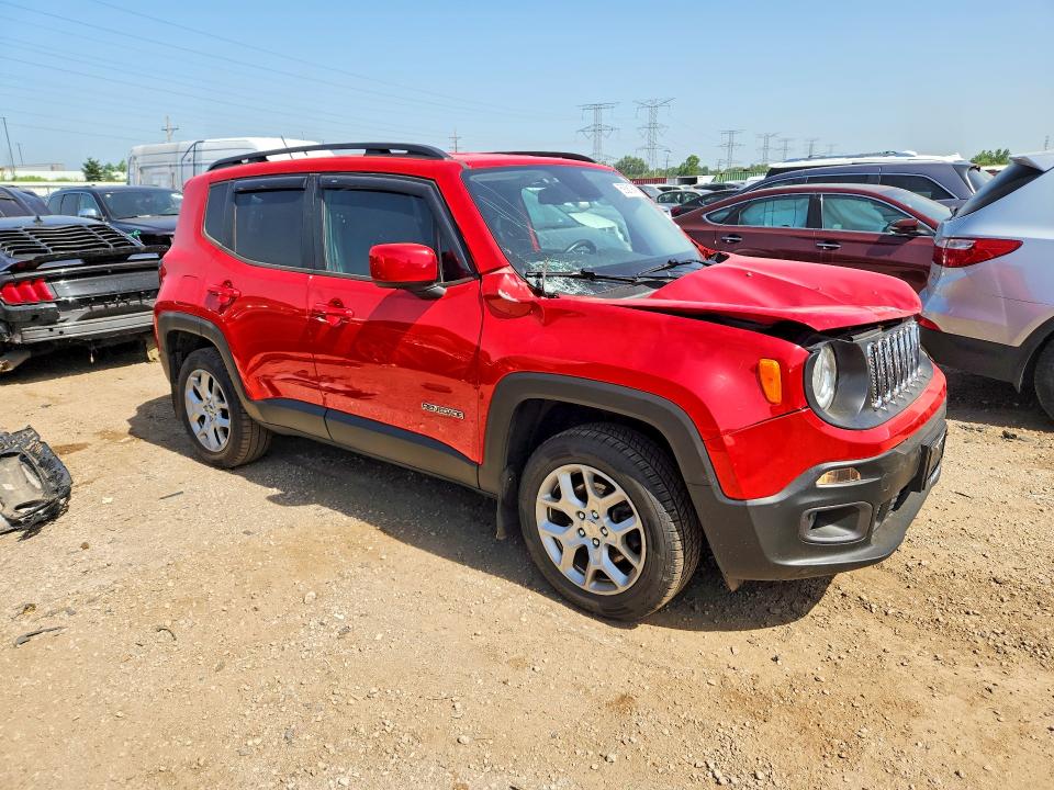 2017 Jeep Renegade მანქანა იყიდება აუქციონზე, vin: ZACCJBBB9HPF46449, აუქციონის ნომერი: 59381946