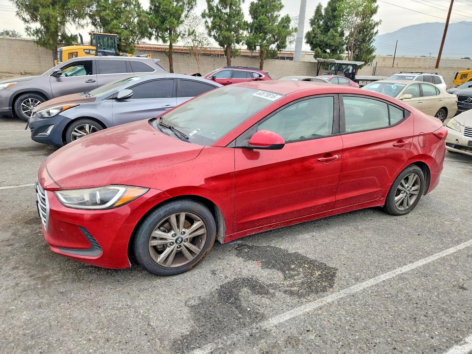 60879816 :رقم المزاد ، KMHD84LFXHU188561 vin ، 2017 Hyundai Elantra مزاد بيع