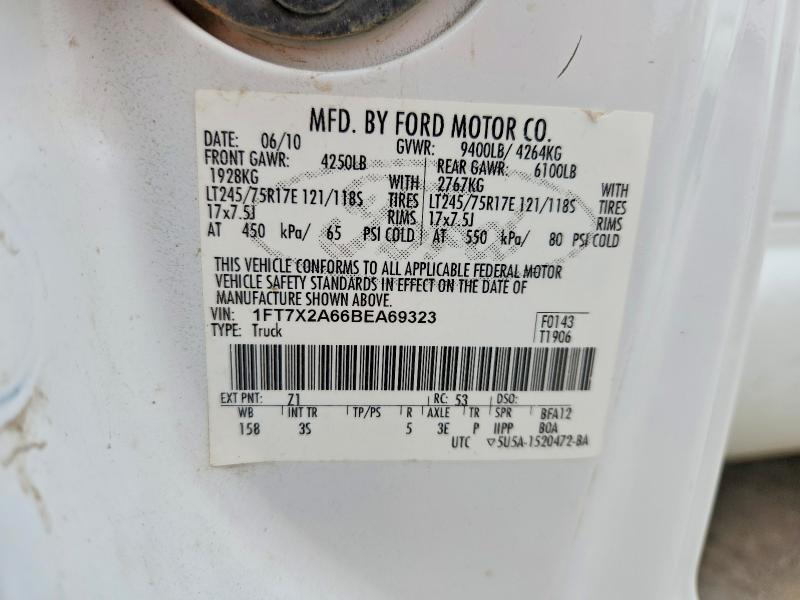 Продаж на аукціоні авто 2011 Ford F250, vin: 1FT7X2A66BEA69323, номер лоту: 59272046