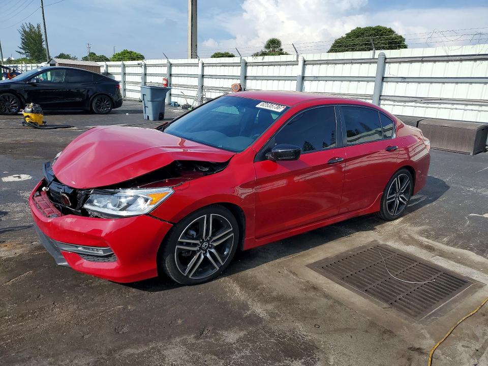 Продаж на аукціоні авто 2017 Honda Accord, vin: 1HGCR2F15HA038698, номер лоту: 62535736