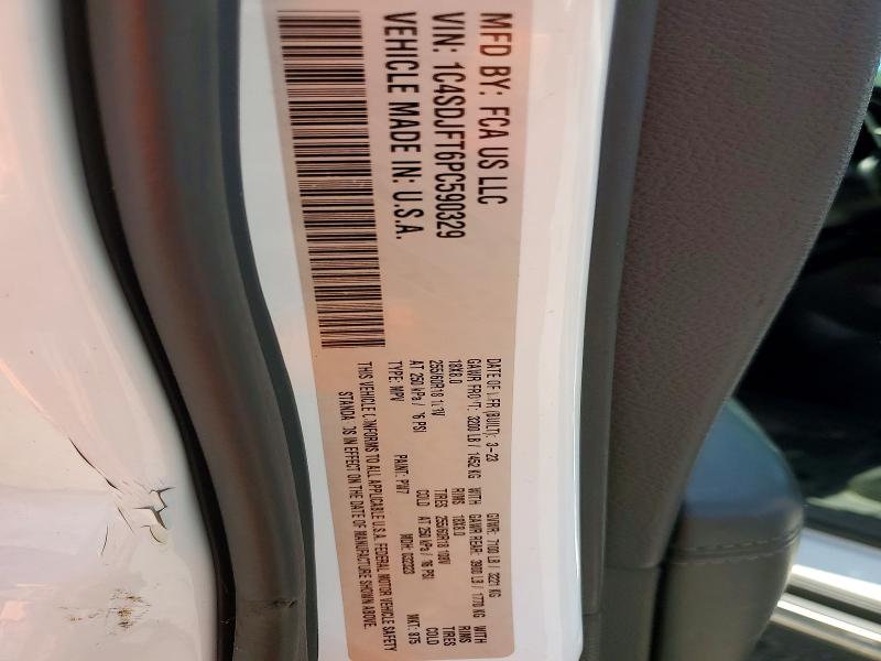 2023 Dodge Durango მანქანა იყიდება აუქციონზე, vin: 1C4SDJFT6PC590329, აუქციონის ნომერი: 58625016