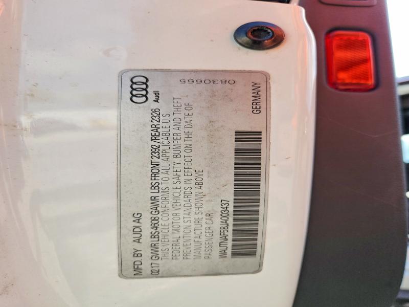 Aukcja sprzedaży 2018 Audi A5, vin: WAUTNAF58JA003437, numer aukcji: 60465866
