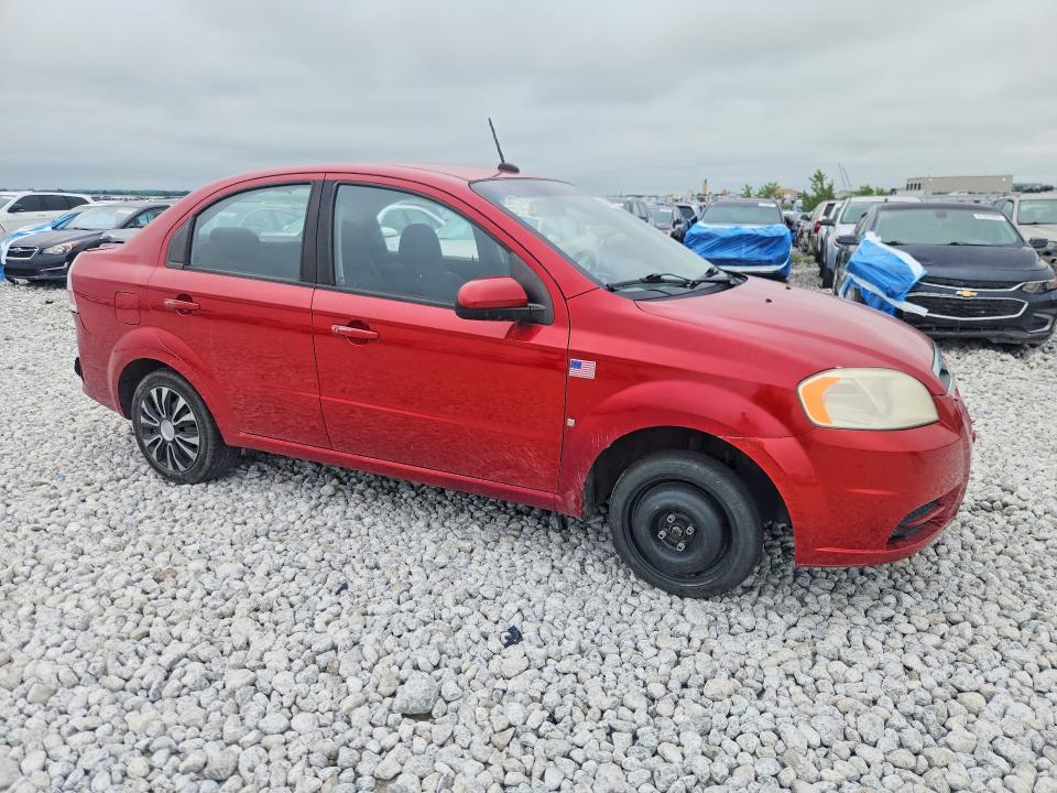 85962865 :رقم المزاد ، KL1TD56E09B657567 vin ، 2009 Chevrolet Aveo مزاد بيع