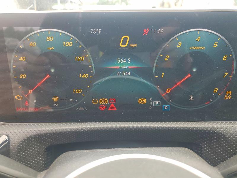 2020 Mercedes-benz Cla მანქანა იყიდება აუქციონზე, vin: W1K5J4HB7LN095007, აუქციონის ნომერი: 60147246