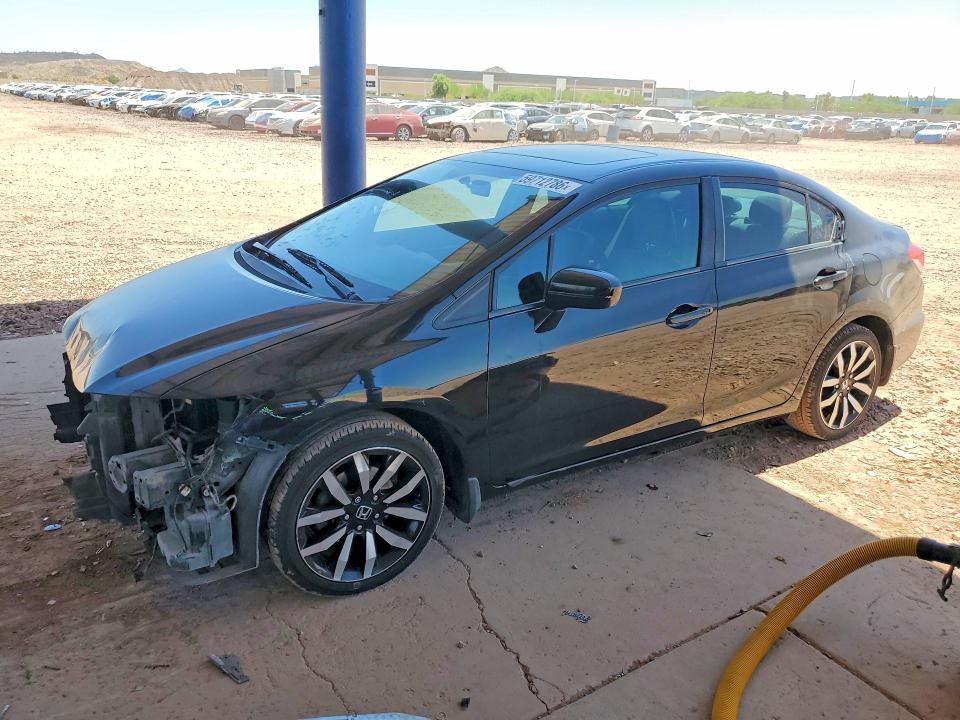 59712786 :رقم المزاد ، 2HGFB2F95FH542500 vin ، 2015 Honda Civic مزاد بيع