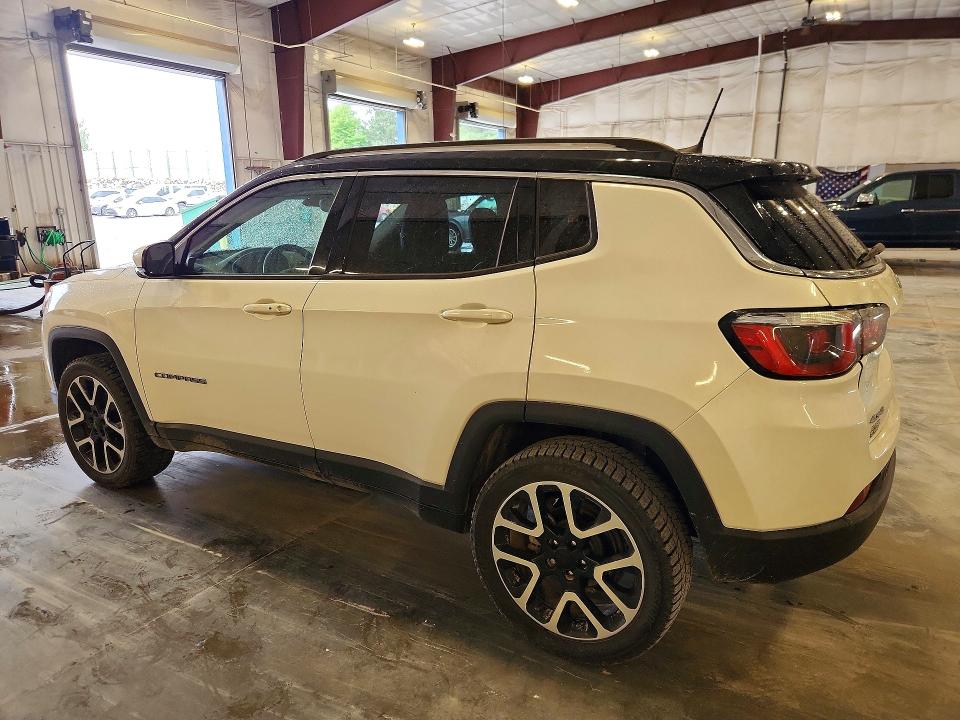 2018 Jeep Compass მანქანა იყიდება აუქციონზე, vin: 3C4NJDCB7JT101841, აუქციონის ნომერი: 62447866