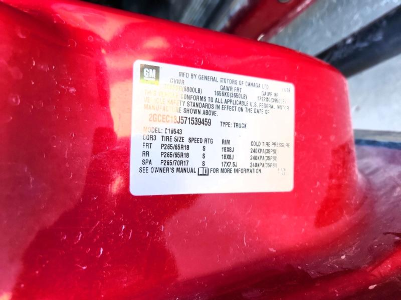 Aukcja sprzedaży 2007 Chevrolet Silverado, vin: 2GCEC13J571539459, numer aukcji: 59620546