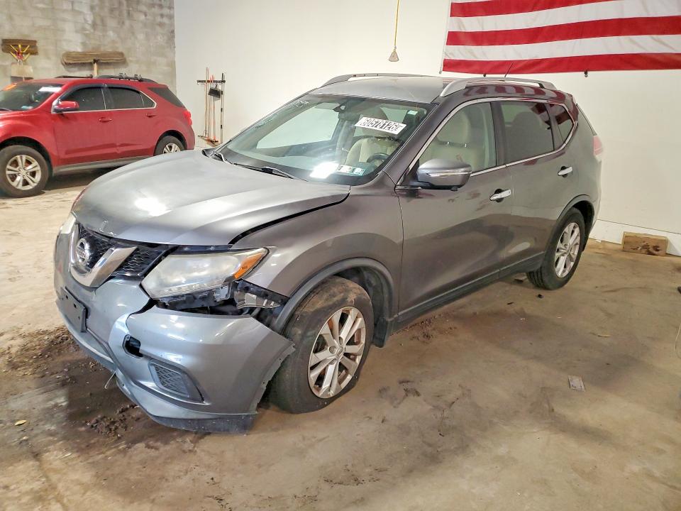 Продажа на аукционе авто 2015 Nissan Rogue, vin: KNMAT2MT7FP546516, номер лота: 60578126