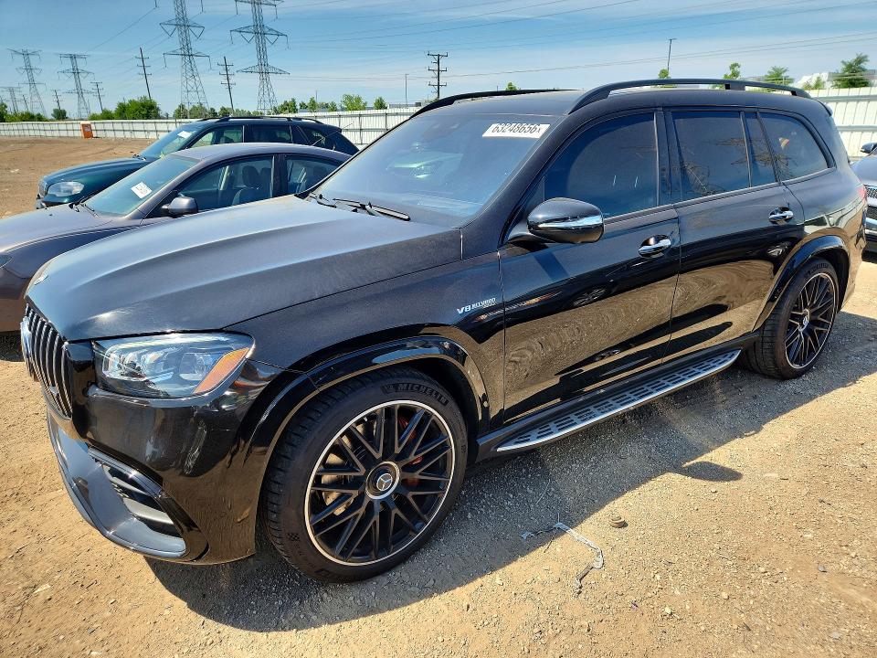 63248656 :رقم المزاد ، 4JGFF8KE2MA557133 vin ، 2021 Mercedes-benz Gls مزاد بيع