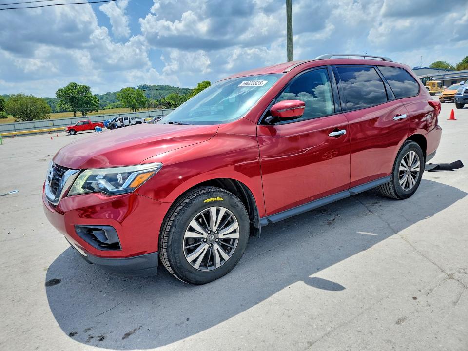 2017 Nissan Pathfinder მანქანა იყიდება აუქციონზე, vin: 5N1DR2MN4HC611020, აუქციონის ნომერი: 59600626