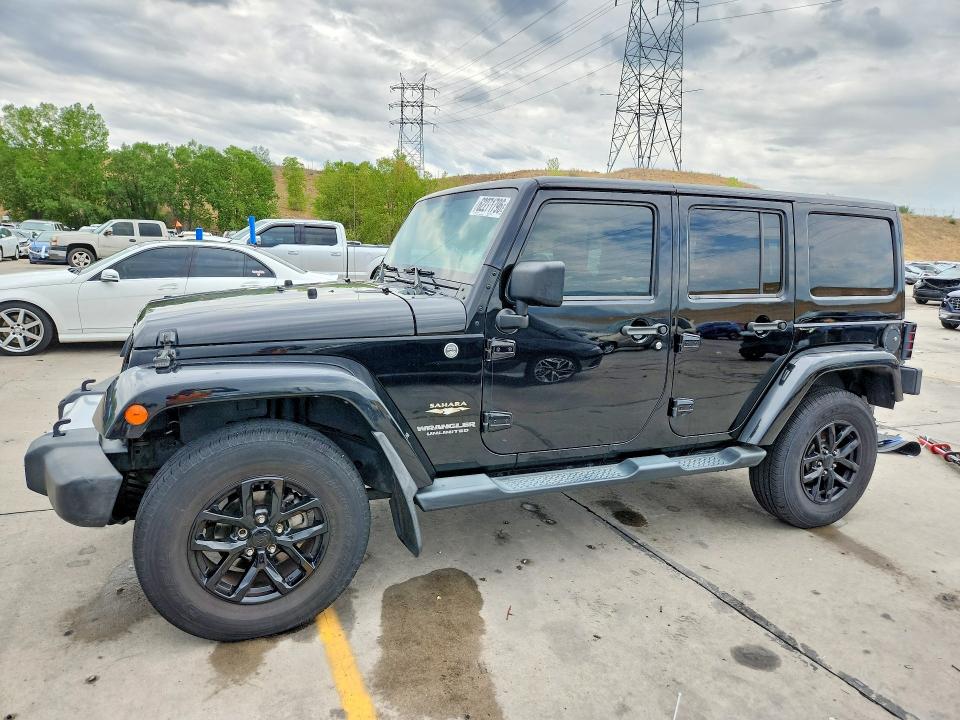 Auction sale of the 2014 Jeep Wrangler Unlimited, vin: 1C4BJWEG7EL185717, lot number: 62271796