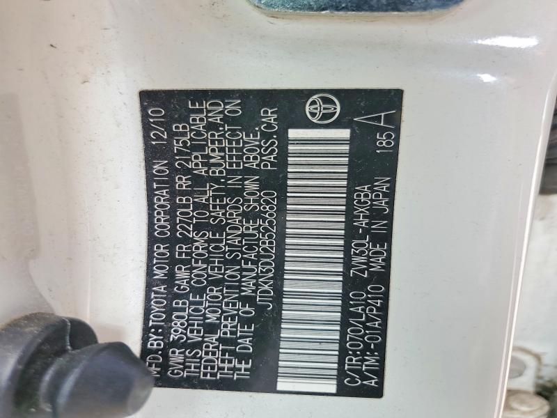 Продаж на аукціоні авто 2011 Toyota Prius, vin: JTDKN3DU2B5256820, номер лоту: 61019436